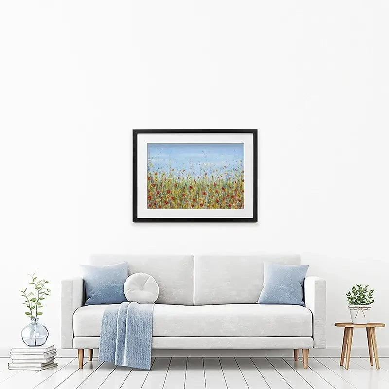 Poppies In July Framed Art Print Poppies In July Framed Art Print wall art product Olga Tkachyk