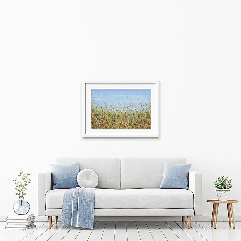 Poppies In July Framed Art Print Poppies In July Framed Art Print wall art product Olga Tkachyk