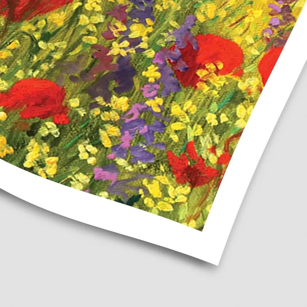 Poppies Oil Painting Art Print Poppies Oil Painting Art Print wall art product Kiril Stanchev / Shutterstock