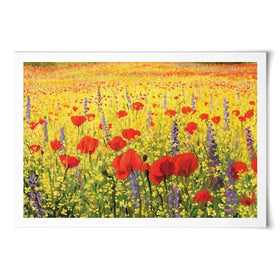 Poppies Oil Painting Art Print Poppies Oil Painting Art Print wall art product Kiril Stanchev / Shutterstock
