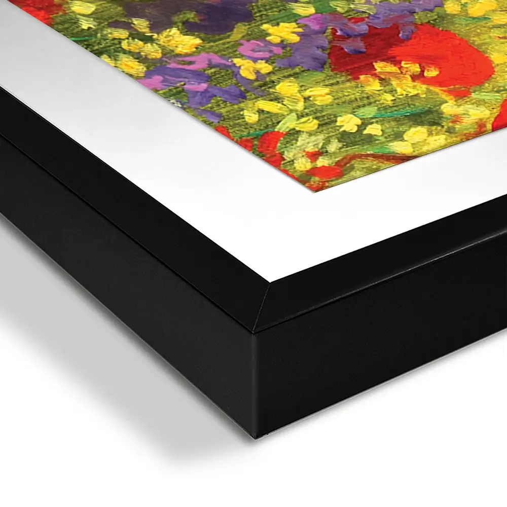 Poppies Oil Painting Framed Art Print Trio Poppies Oil Painting Framed Art Print Trio wall art product Kiril Stanchev / Shutterstock