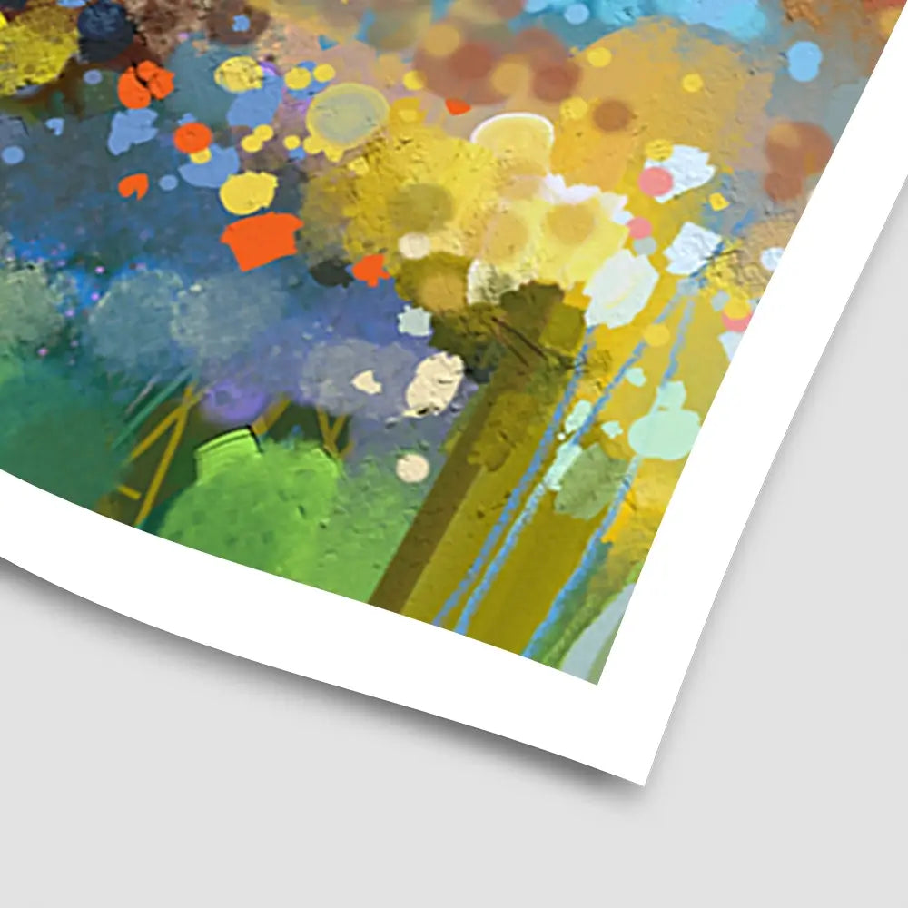 Popping Garden Art Print Popping Garden Art Print wall art product Art Print Shop