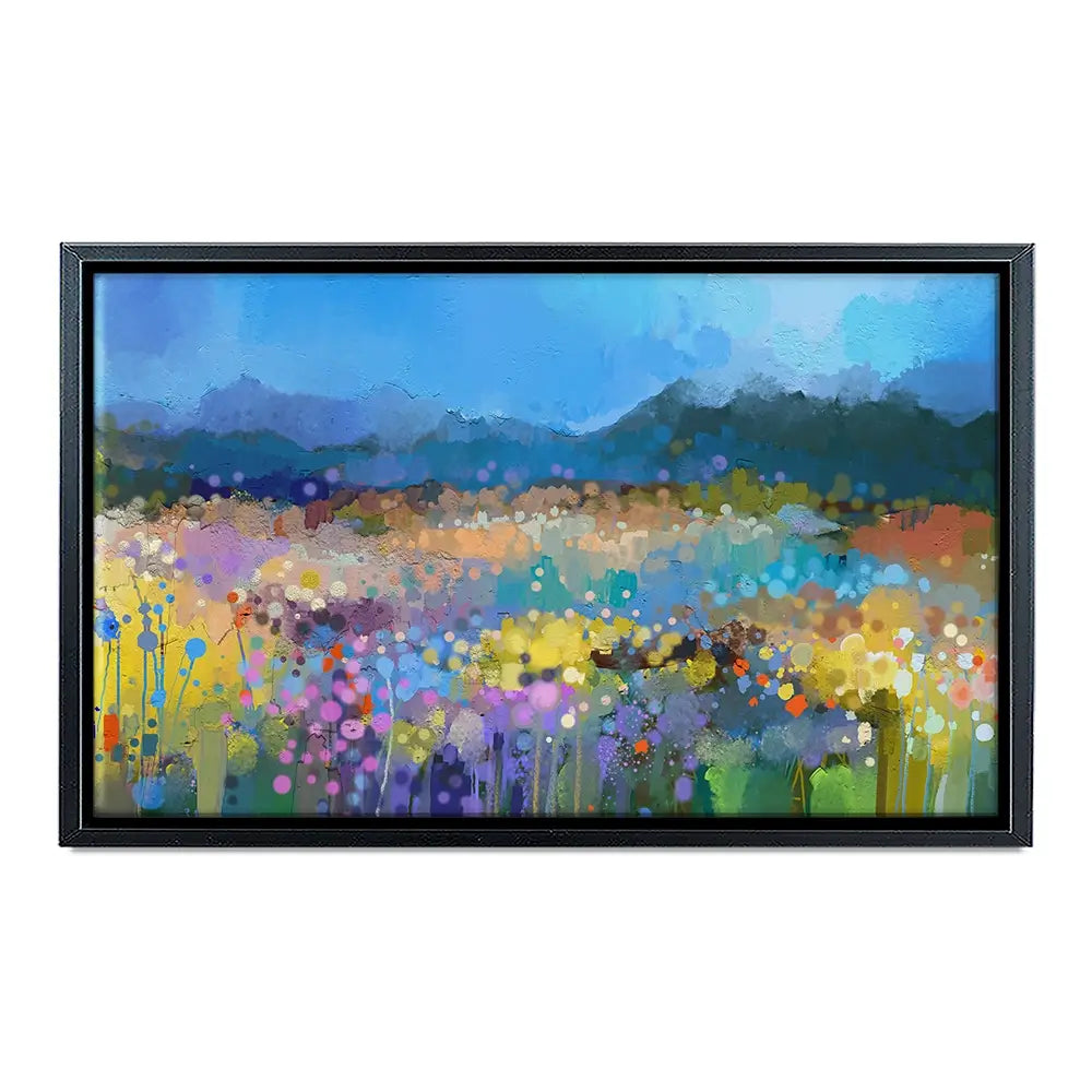 Popping Garden Canvas Print Popping Garden Canvas Print wall art product Art Print Shop