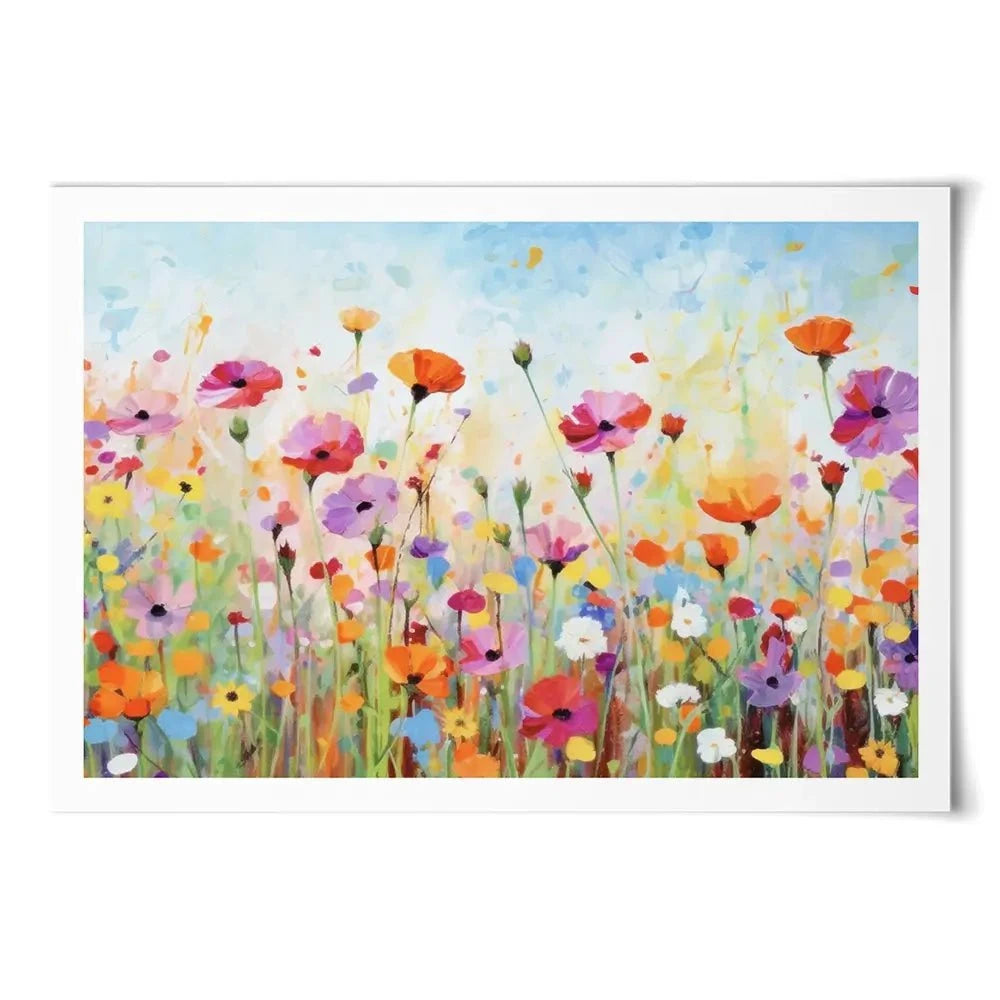 Popping Poppies Art Print Popping Poppies Art Print wall art product Gina Kelly - Independent
