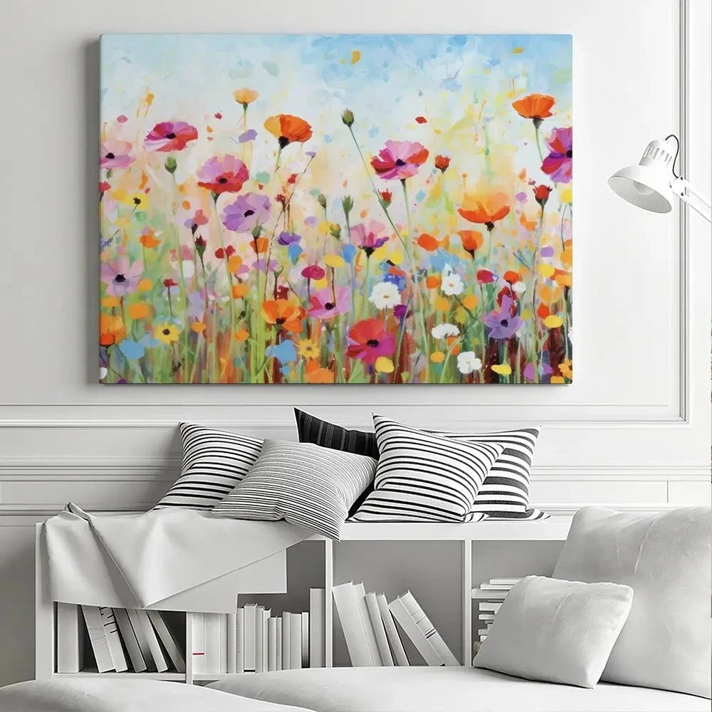Popping Poppies Canvas Print Popping Poppies Canvas Print wall art product Gina Kelly - Independent