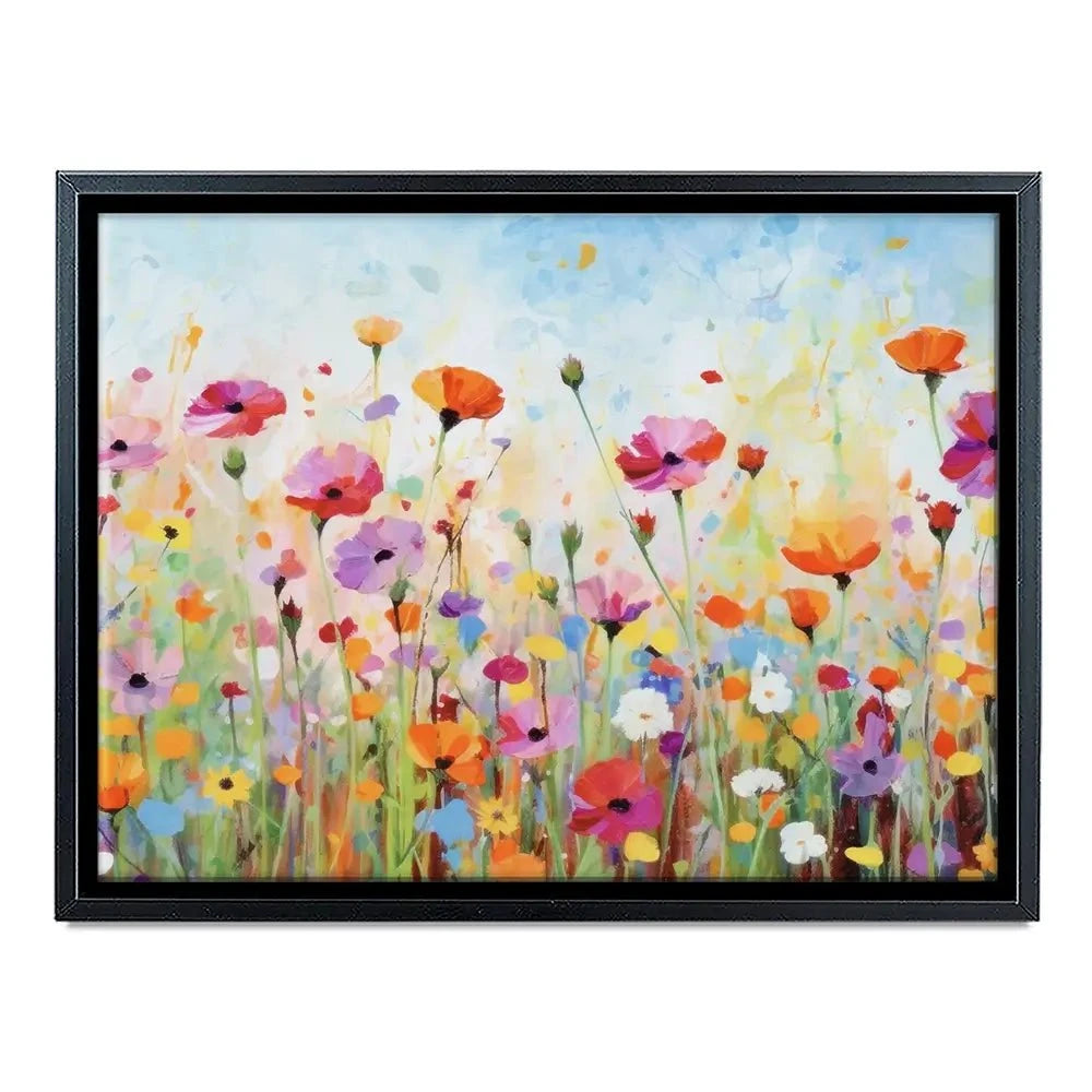 Popping Poppies Canvas Print Popping Poppies Canvas Print wall art product Gina Kelly - Independent