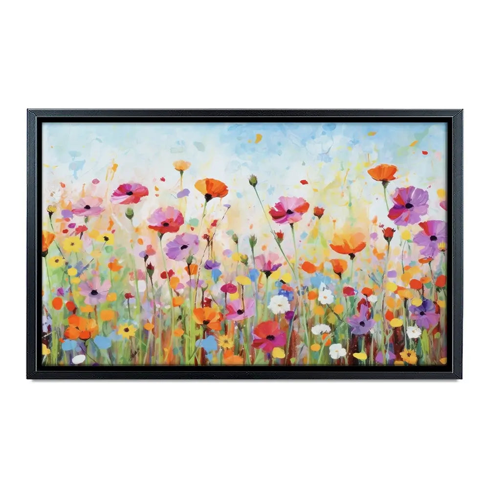 Popping Poppies Oversized Canvas Print Popping Poppies Oversized Canvas Print wall art product Art Print Shop