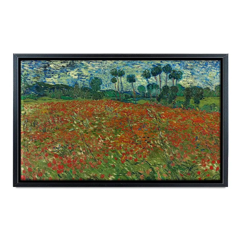 Poppy Field Canvas Print Poppy Field Canvas Print wall art product Vincent Van Gogh