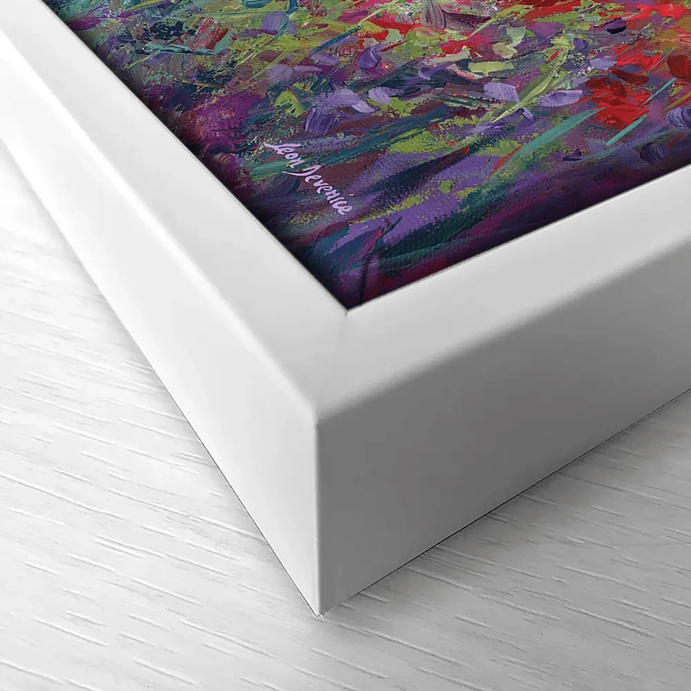 Poppy Flower Field Canvas Print Poppy Flower Field Canvas Print wall art product Leon Devenice