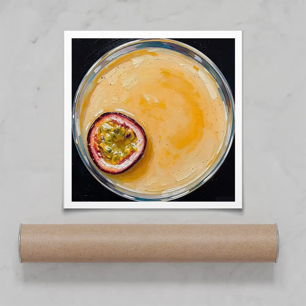 Pornstar Martini Cocktail Square Art Print Pornstar Martini Cocktail Square Art Print wall art product David Alexander Elder