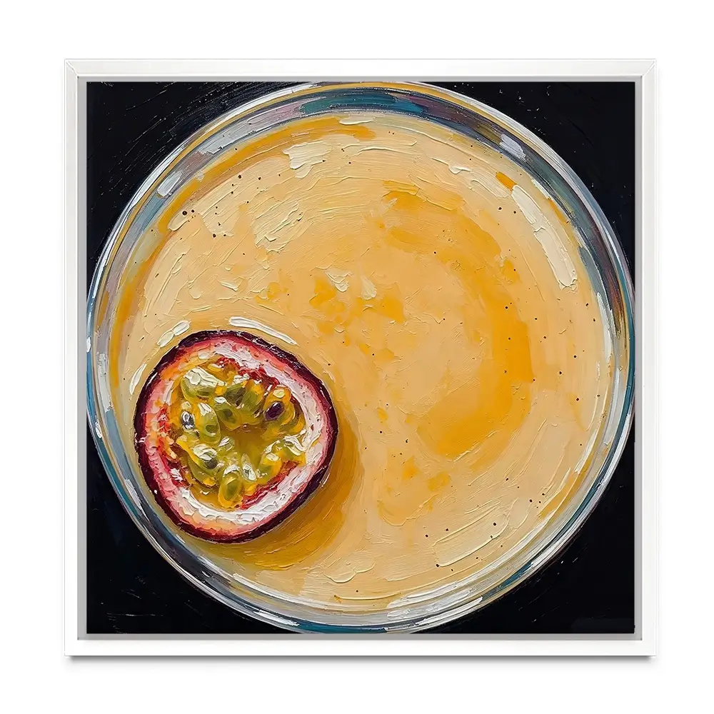 Pornstar Martini Cocktail Square Canvas Print Pornstar Martini Cocktail Square Canvas Print wall art product David Alexander Elder