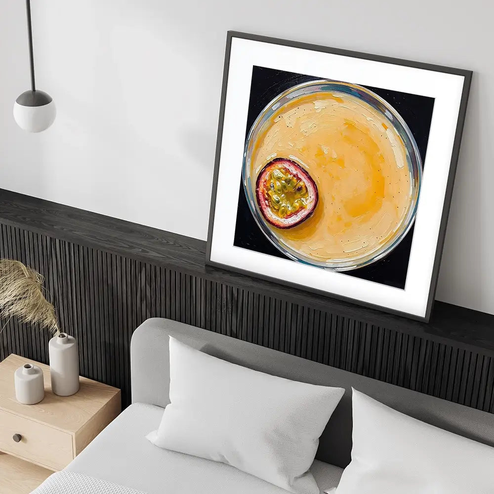 Pornstar Martini Cocktail Square Framed Art Print Pornstar Martini Cocktail Square Framed Art Print wall art product David Alexander Elder