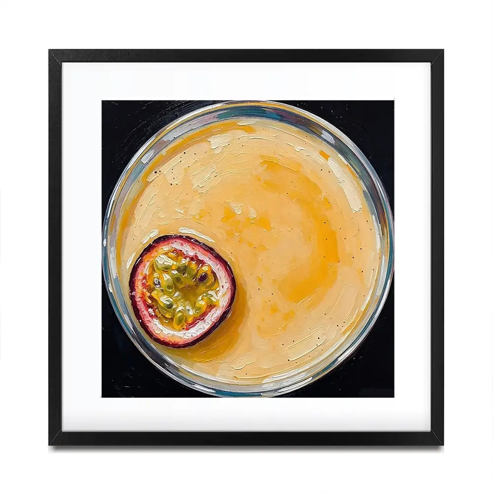 Pornstar Martini Cocktail Square Framed Art Print Pornstar Martini Cocktail Square Framed Art Print wall art product David Alexander Elder