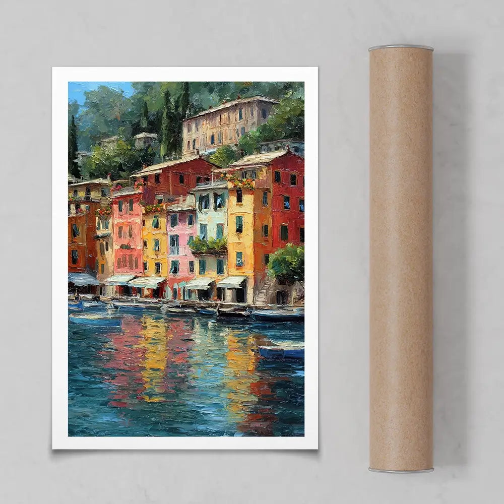 Portofino Summer Art Print Portofino Summer Art Print wall art product David Alexander Elder