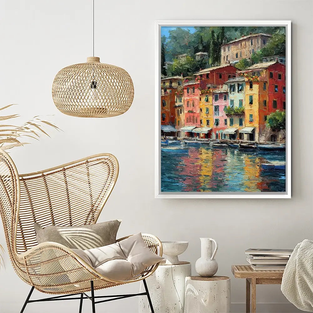 Portofino Summer Canvas Print Portofino Summer Canvas Print wall art product David Alexander Elder