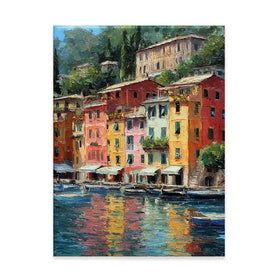 Portofino Summer Canvas Print Portofino Summer Canvas Print wall art product David Alexander Elder