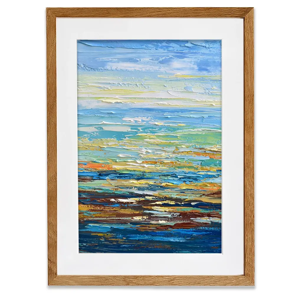 Portrait Of A Seascape Framed Art Print Portrait Of A Seascape Framed Art Print wall art product Olga Tkachyk