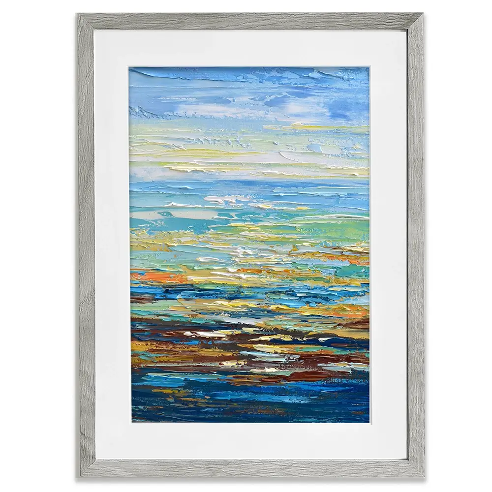 Portrait Of A Seascape Framed Art Print Portrait Of A Seascape Framed Art Print wall art product Olga Tkachyk
