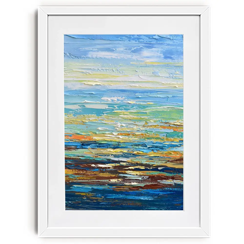 Portrait Of A Seascape Framed Art Print Portrait Of A Seascape Framed Art Print wall art product Olga Tkachyk