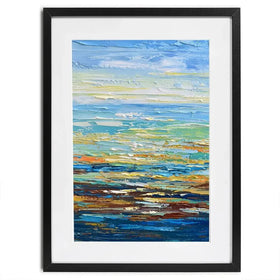 Portrait Of A Seascape Framed Art Print Portrait Of A Seascape Framed Art Print wall art product Olga Tkachyk
