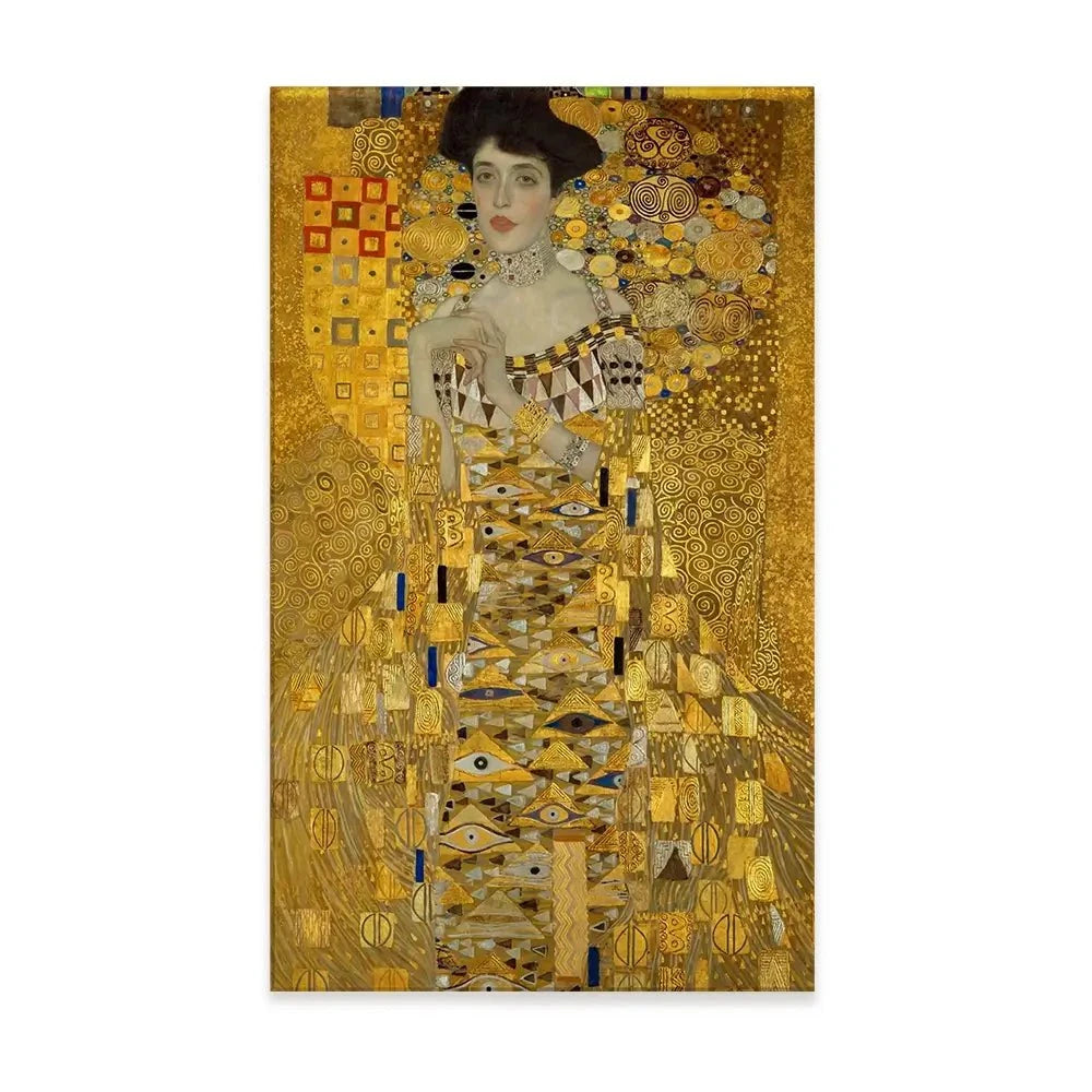 Portrait Of Adele Canvas Print Portrait Of Adele Canvas Print wall art product Gustav Klimt