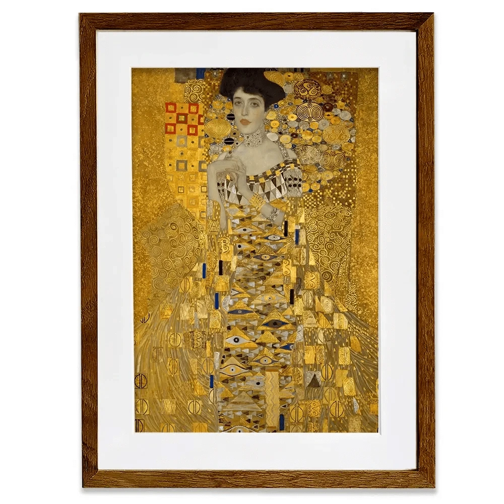 Portrait Of Adele Framed Art Print Portrait Of Adele Framed Art Print wall art product Gustav Klimt