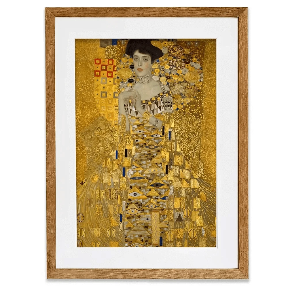 Portrait Of Adele Framed Art Print Portrait Of Adele Framed Art Print wall art product Gustav Klimt