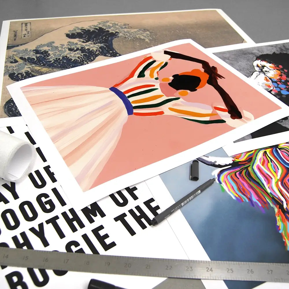 Posing Amita Art Print Posing Amita Art Print wall art product Treechild