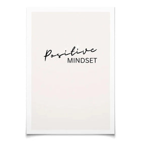 Positive Mindset Art Print Positive Mindset Art Print wall art product Art Print Shop