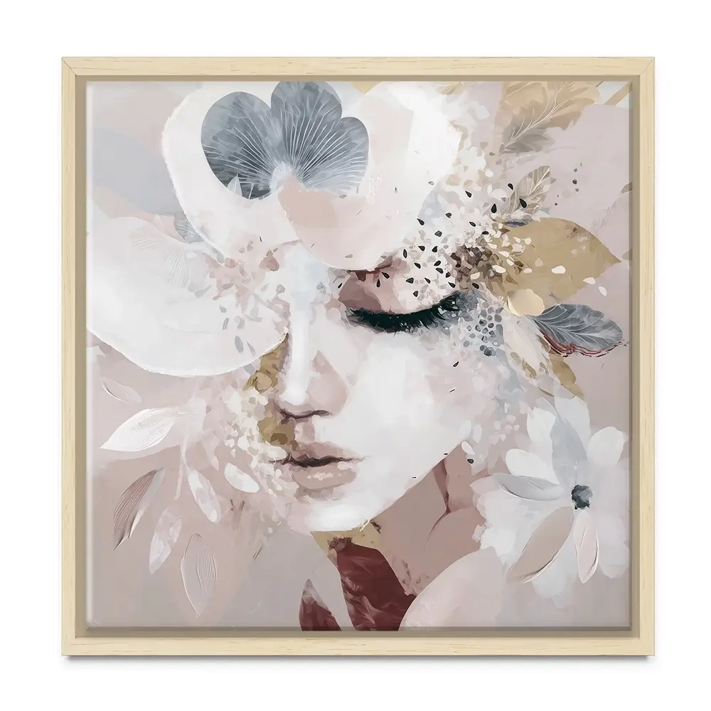 Precious Square Canvas Print Precious Square Canvas Print wall art product Bella Eve