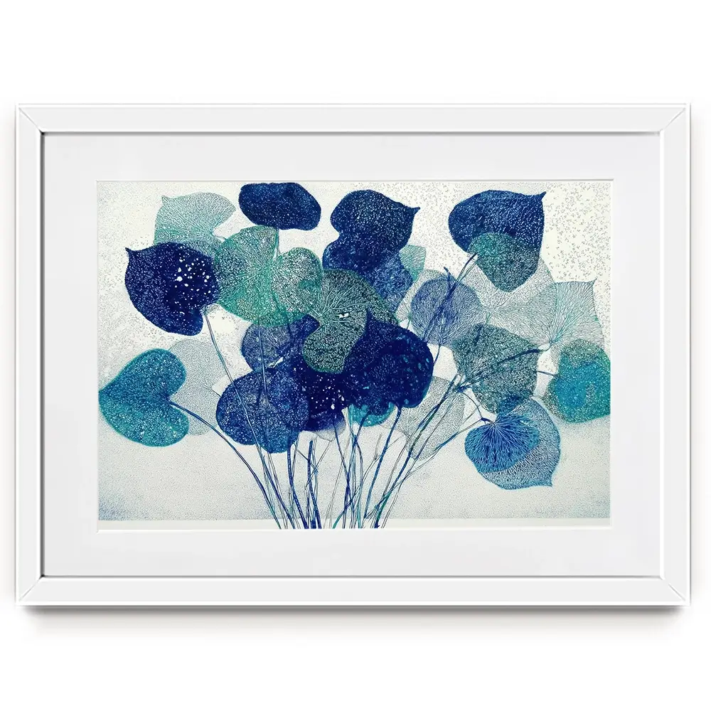 Pressed Leaf Bouquet Framed Art Print Pressed Leaf Bouquet Framed Art Print wall art product Chromatic Storm Studio