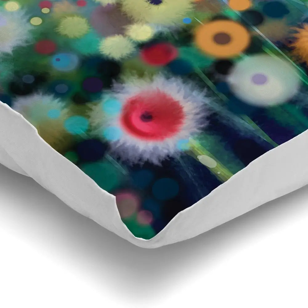 Pretty Flowers Cushion Pretty Flowers Cushion wall art product Art Print Shop