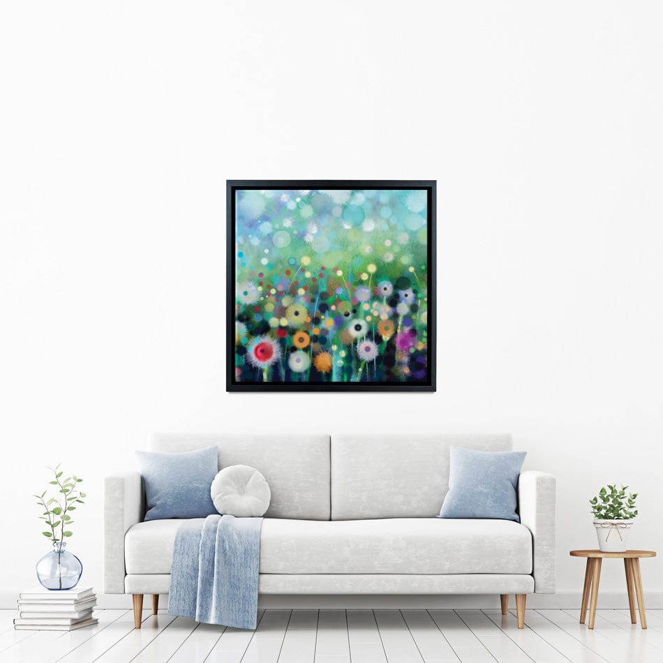 Pretty Flowers Square Canvas Print wall art product pluie_r / Shutterstock