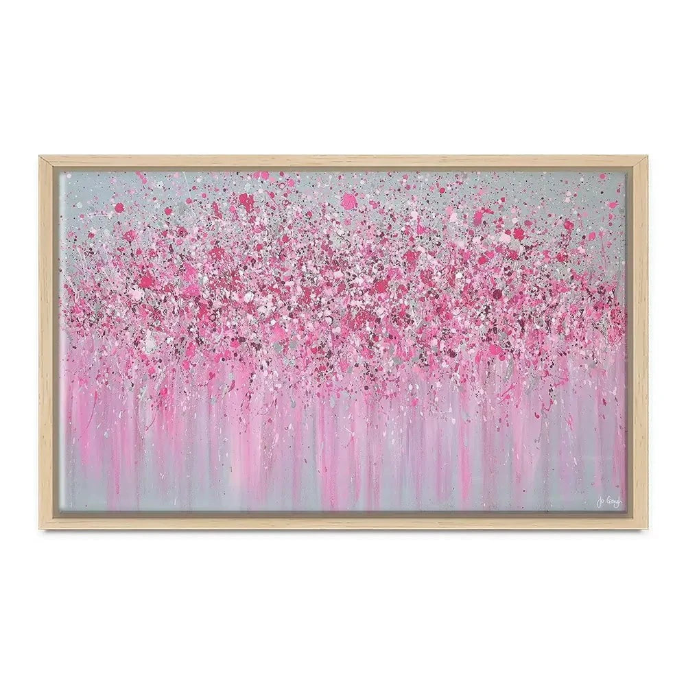Pretty In Pink Canvas Print Pretty In Pink Canvas Print wall art product Jo Gough