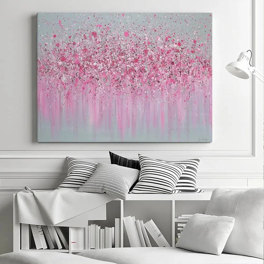 Pretty In Pink Canvas Print Pretty In Pink Canvas Print wall art product Jo Gough