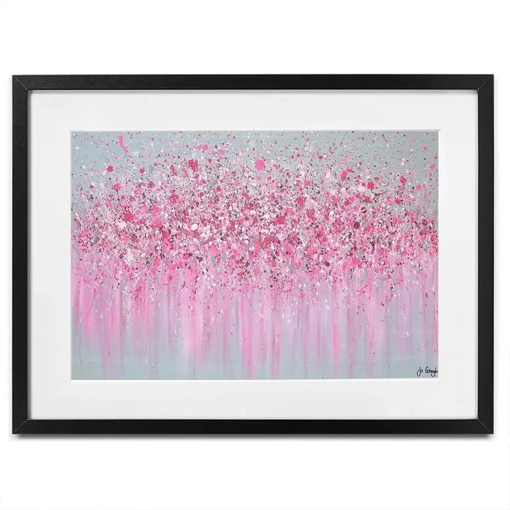 Pretty In Pink Framed Art Print Pretty In Pink Framed Art Print wall art product Jo Gough