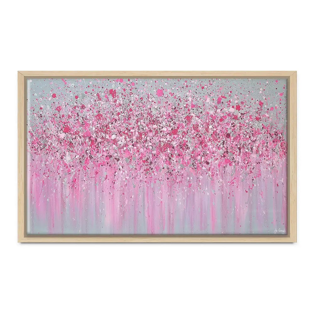 Pretty In Pink Oversized Canvas Print Pretty In Pink Oversized Canvas Print wall art product Art Print Shop