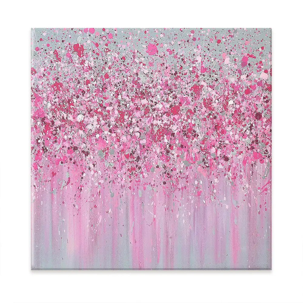 Pretty In Pink Oversized Canvas Print Pretty In Pink Oversized Canvas Print wall art product Art Print Shop