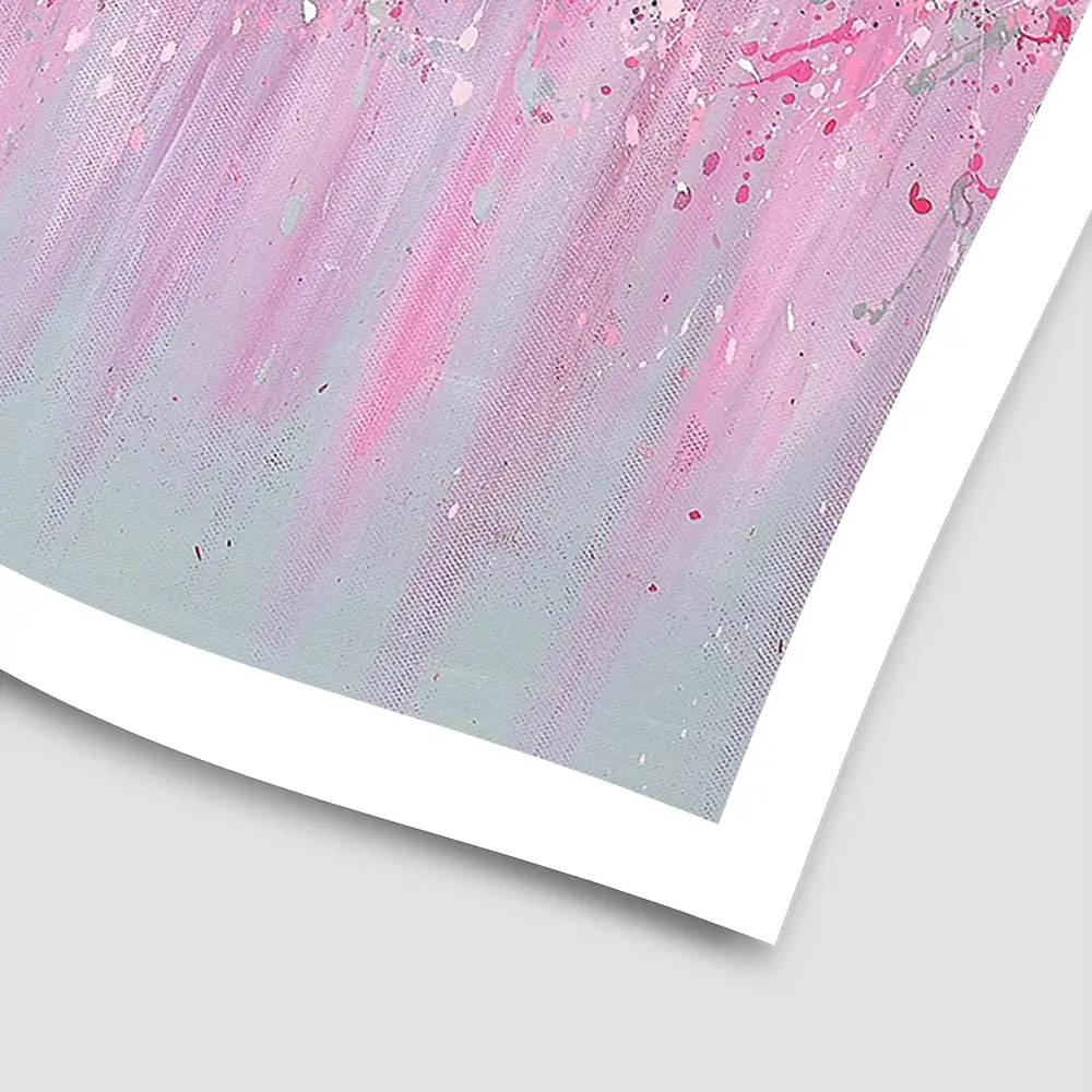 Pretty In Pink Square Art Print Pretty In Pink Square Art Print wall art product Jo Gough