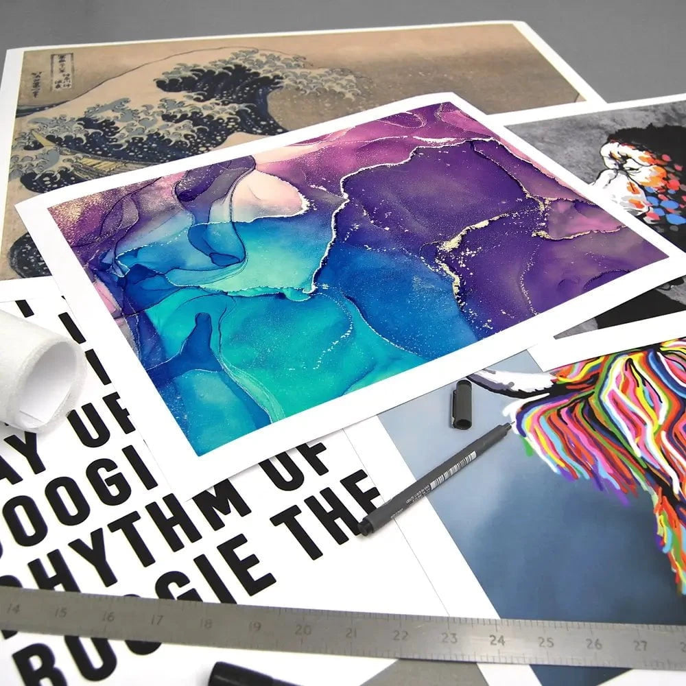 Pretty Marble Pattern Art Print Pretty Marble Pattern Art Print wall art product djero.adlibeshe yahoo.com / Shutterstock