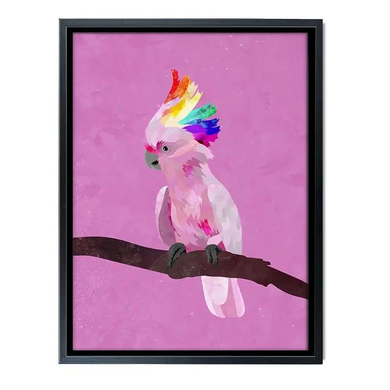 Pride Bird Canvas Print Pride Bird Canvas Print wall art product Sarah Manovski