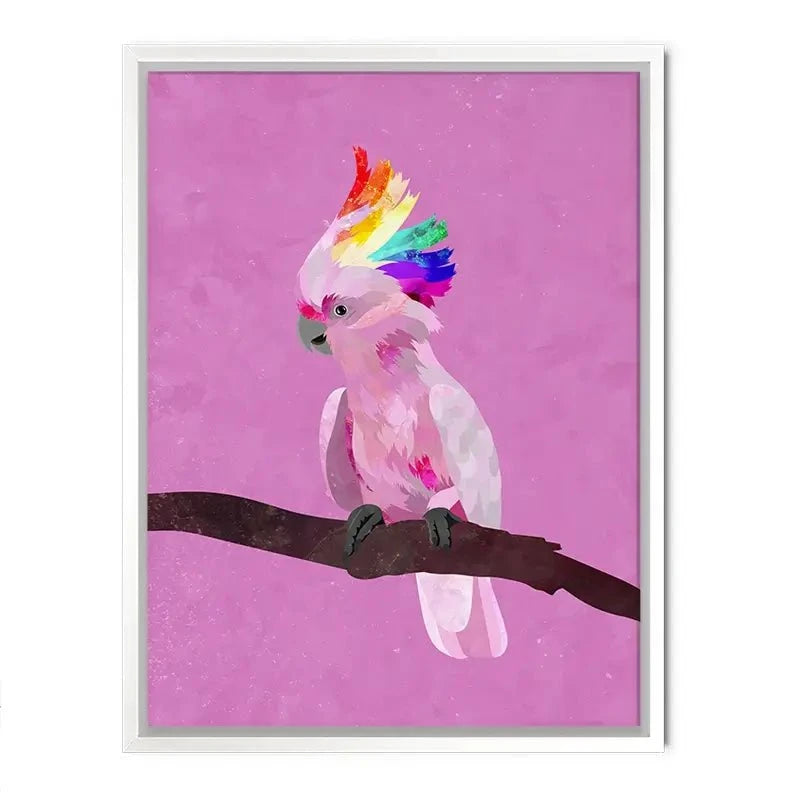 Pride Bird Canvas Print Pride Bird Canvas Print wall art product Sarah Manovski