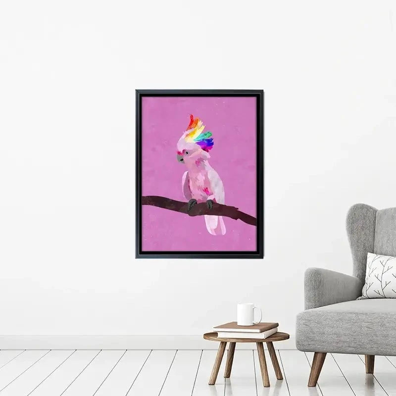 Pride Bird Canvas Print Pride Bird Canvas Print wall art product Sarah Manovski