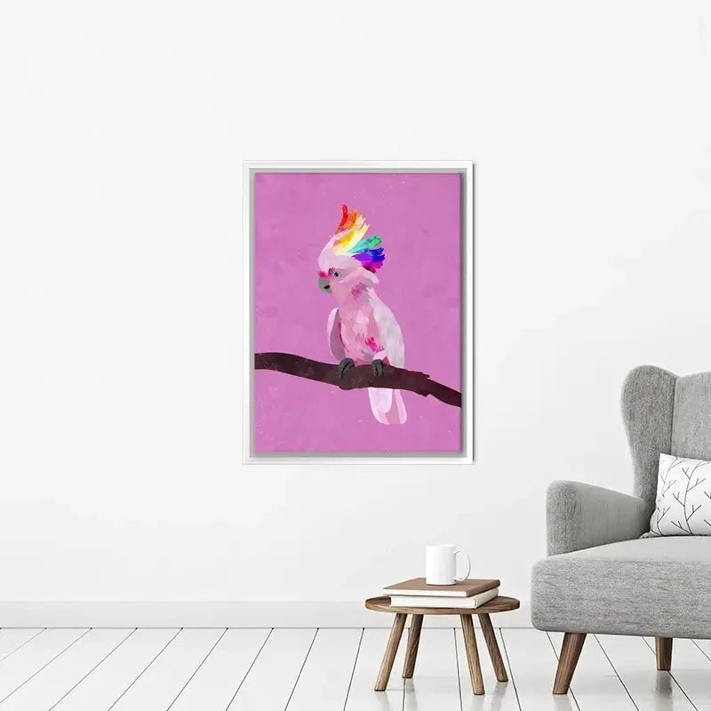 Pride Bird Canvas Print Pride Bird Canvas Print wall art product Sarah Manovski