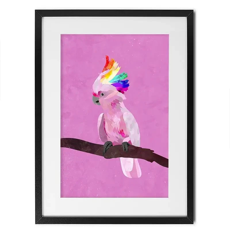 Pride Bird Framed Art Print Pride Bird Framed Art Print wall art product Sarah Manovski