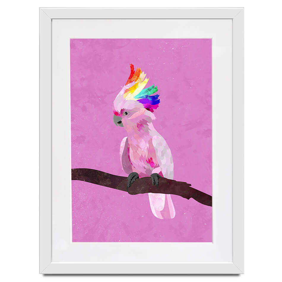 Pride Bird Framed Art Print Pride Bird Framed Art Print wall art product Sarah Manovski