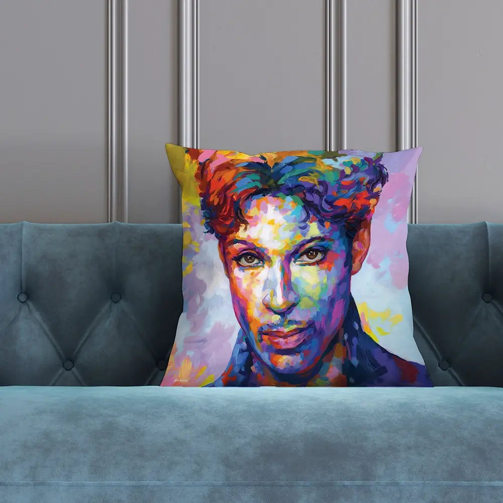 Prince Cushion Prince Cushion wall art product Leon Devenice