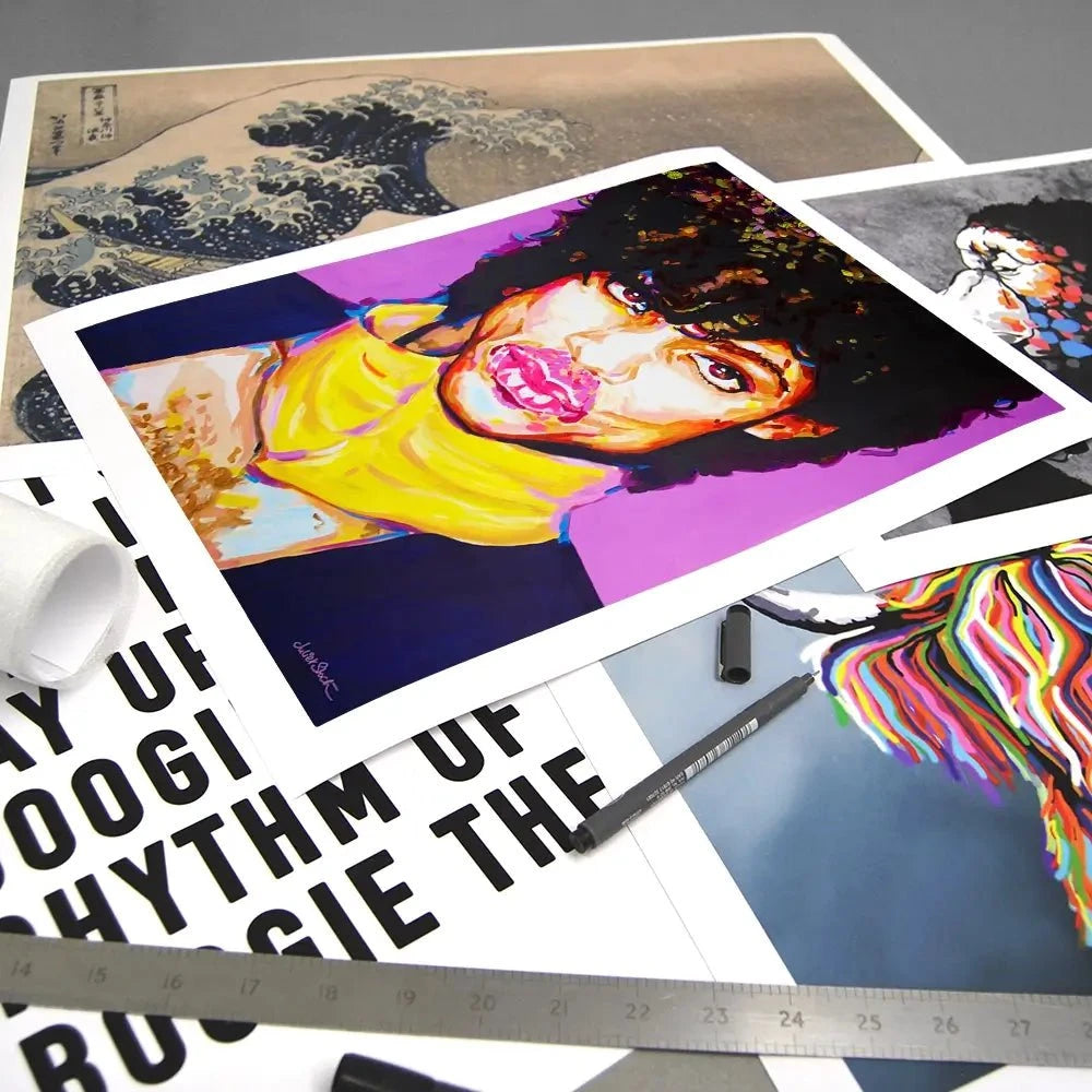 Prince Kiss Art Print Prince Kiss Art Print wall art product Juliet Stockton