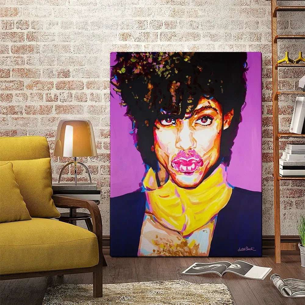 Prince Kiss Canvas Print Prince Kiss Canvas Print wall art product Juliet Stockton