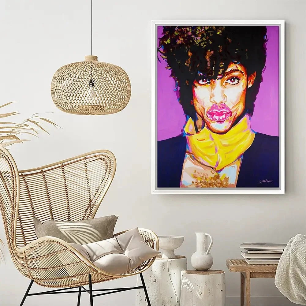 Prince Kiss Canvas Print Prince Kiss Canvas Print wall art product Juliet Stockton